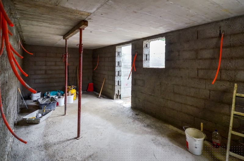 Basement Concrete Installation