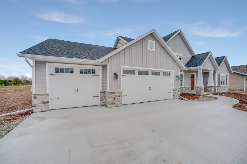Finished Concrete Driveway